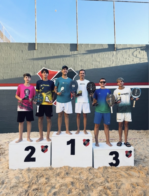 1º torneio de Beach Tennis Pro