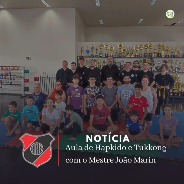 Aula de Hapkido e Tukkong com Mestre João Marin